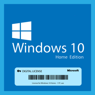 Microsoft Windows 10 Home (32/64-bit)