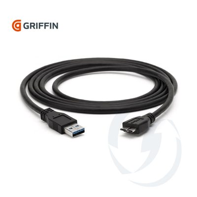 Cabo Griffin USB 3.0 – Micro-B 1.8 marge/Sync para Disco Duro