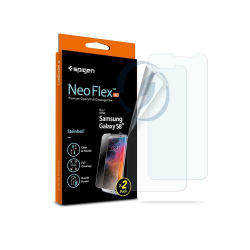 Spigen Galaxy S8 Screen Protector Neo Flex HD crystal clear