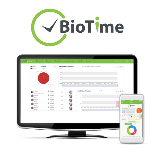 BioTime 8.0 – Software de gerenciamento de tempo e presença
