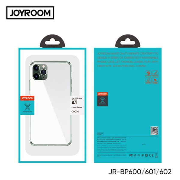 Capa transparente de silicone para APPLE IPHONE 11 JOYROOM JR-BP601 silvermoz nampula