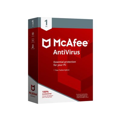McAfee Internet Security – 1 ano