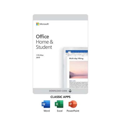 Microsoft Office Home and Student 2019 para Windows / Mac, 1 usuário