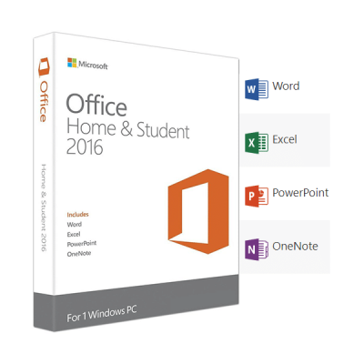 MICROSOFT Office 2016 Home & Student