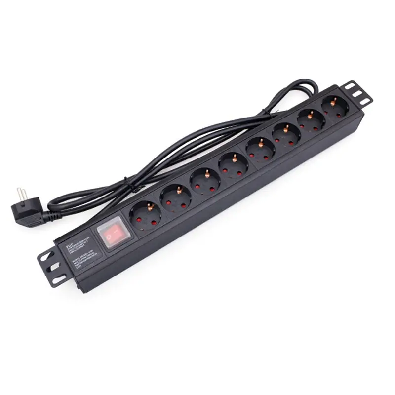 PDU-1U-8-EU-Plug-Outlets-16A-220V-250V-Power-Charge-Socket-with-2m-Extension-Cable toten nampula maputo silvermoz