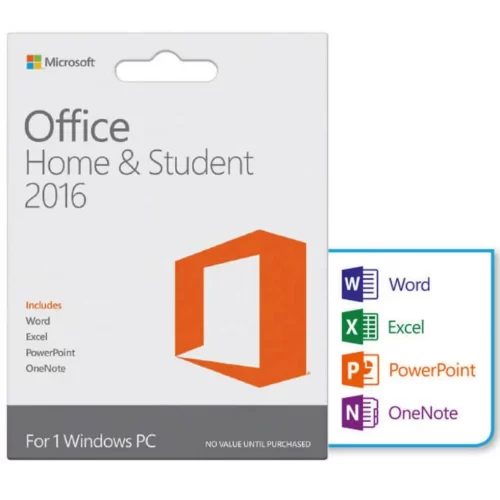 MICROSOFT Office 2016 Home & Student