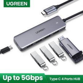 UGREEN 70336 USB C Hub USB Type C 3.1 Adapter For Samsung Galaxy S9 MacBook nampula silvermoz