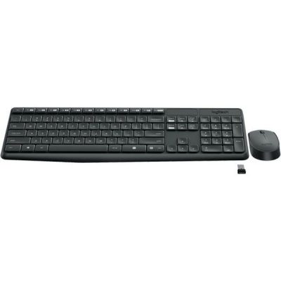Keyboard + Mouse Logitech Wireless Combo MK235 PT