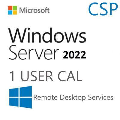 Windows Server 2022  Remote Desktop Services – 1 User CAL